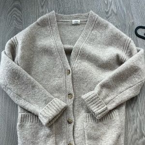Wilfred Wool and cashmere cardigan